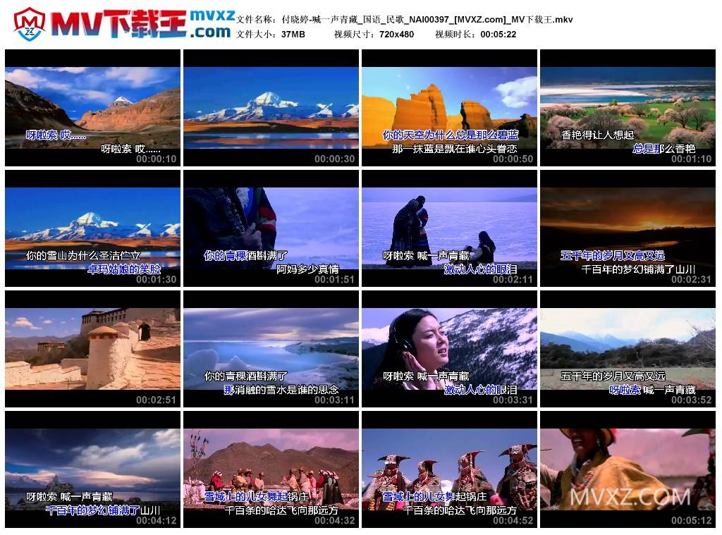 付晓婷-喊一声青藏_国语_民歌_NAI00397